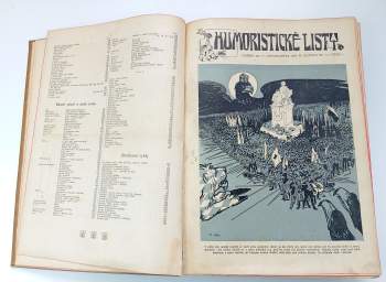 Jan Klecanda: Humoristické listy - ročník 50. - čísla 1 - 52
