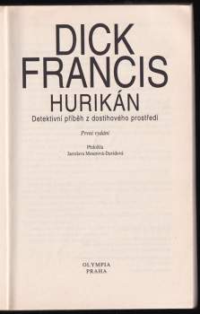 Dick Francis: Hurikán