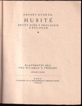 Jaromír Weinberger: Husité