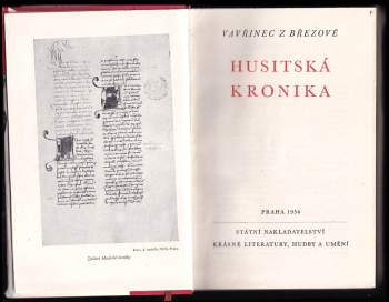 Vavřinec: Husitská kronika