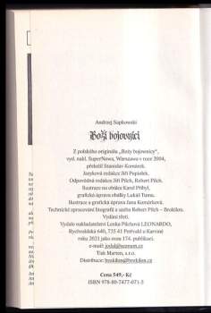 Andrzej Sapkowski: Husitská trilogie