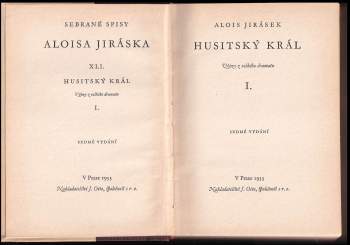 Alois Jirásek: Husitský král
