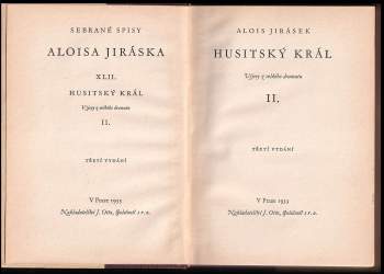 Alois Jirásek: Husitský král