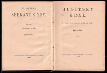 Alois Jirásek: Husitský král