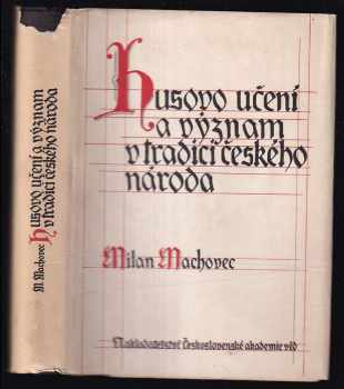 Husovo učení a význam v tradici českého národa