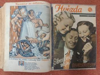 Adéla Langová: Hvězda československých paní a dívek 1937 č. 1 - č. 53
