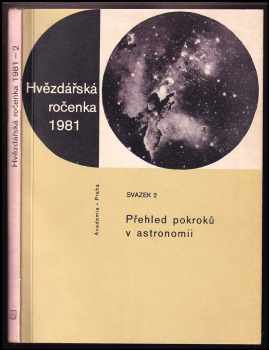 Vladimír Guth: Hvězdářská ročenka : 2 - Přehled pokroků v astronomii