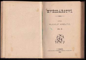 Rudolf Kreutz: Hvězdářství