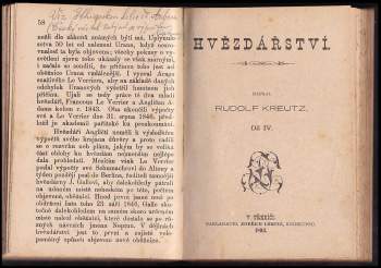 Rudolf Kreutz: Hvězdářství