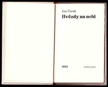 Jan Čarek: Hvězdy na nebi