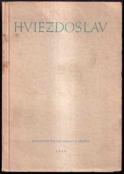 Hviezdoslav : výbor z jeho příležitostných básní, vydaný ke 100 výročí narození. - PODPIS J. B. ČAPEK - Pavol Országh Hviezdoslav (1949, Ministerstvo informací a osvěty) - ID: 266605