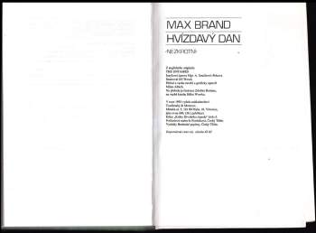Max Brand: Hvízdavý Dan