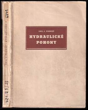 Josef Prokes: Hydraulické pohony