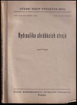 Hydraulika obráběcích strojů