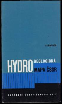 Hydrogeologická mapa ČSSR