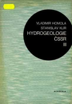 Hydrogeologie ČSSR
