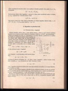 Otakar Maštovský: Hydromechanika