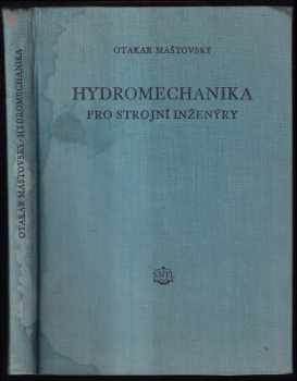 Otakar Maštovský: Hydromechanika