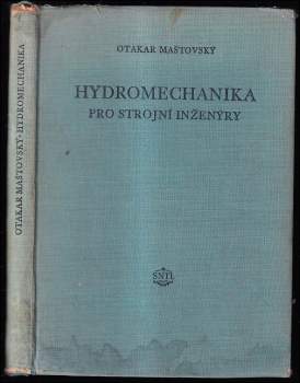 Otakar Maštovský: Hydromechanika