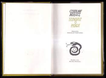 Miroslav Červenka: Hymnus o perle
