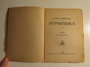 Cesare Lombroso: Hypnotismus