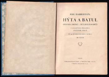 John Habberton: Hýta a Batul