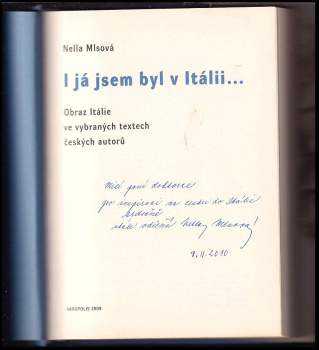 Nella Mlsová: I já jsem byl v Itálii--