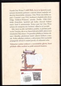 Otto Georges Weiss: I viděl Bůh, že je to špatné