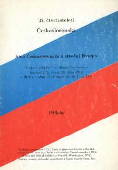 Idea Československa a střední Evropa