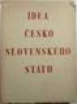 Idea československého státu