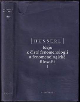 Ideje k čisté fenomenologii a fenomenologické filosofii