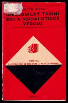 Ideologický třídní boj a socialistické vědomí