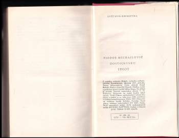 Fedor Michajlovič Dostojevskij: Idiot