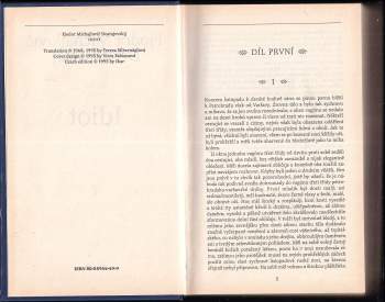 Fedor Michajlovič Dostojevskij: Idiot