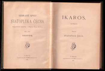Svatopluk Čech: Ikaros