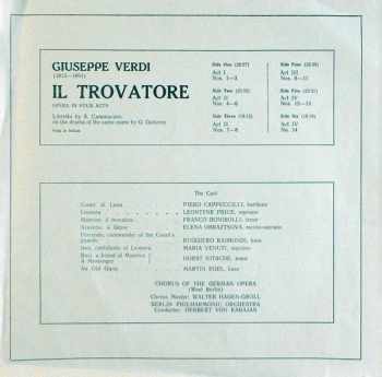 Giuseppe Verdi: Il Trovatore (3xLP + BOX + BOOKLET + INSERT)