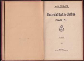 M. D Berlitz: Illustrated Book for Children, English