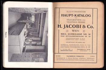 H Jacobi: Illustrierter Haupt - Katalog - Telegraphen & Telephon Werke