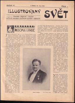 Augustin Eugen Mužík: Illustrovaný svět, NEKOMPLETNÍ ROČNÍK IV.