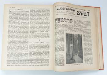 Augustin Eugen Mužík: Illustrovaný svět - ročník III. - Světová kronika současná slovem i obrazem - čísla 1 - 52 - KOMPLETNÍ ROČNÍK