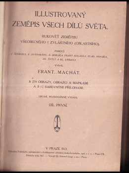 František Štůla: Illustrovaný zeměpis všech dílů světa