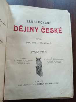 Jan Bohuslav Novák: Ilustrované dějiny české