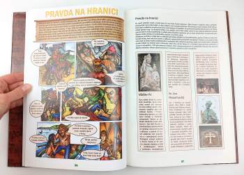 Petr Dvořáček: Ilustrované dějiny naší země pro děti i dospělé + komiks
