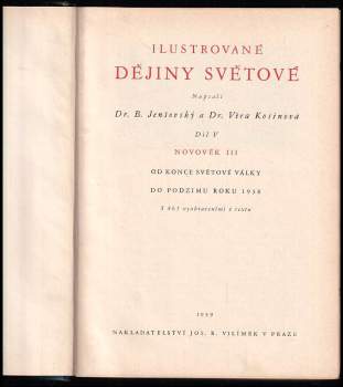 Jaroslav Kosina: Ilustrované dějiny světové
