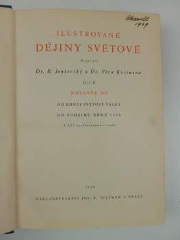Jaroslav Kosina: Ilustrované dějiny světové