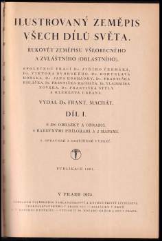 Bohuslav Horák: Ilustrovaný zeměpis všech dílů světa