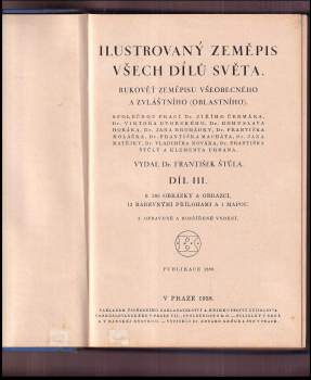 Bohuslav Horák: Ilustrovaný zeměpis všech dílů světa