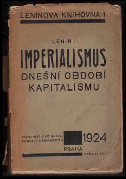 Imperialismus, dnešní období kapitalismu