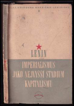 Imperialismus jako nejvyšší stadium kapitalismu