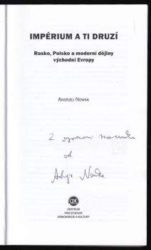 Andrzej Nowak: Impérium a ti druzí
